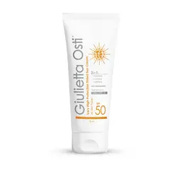 کرم ضد آفتاب رنگی spf 50 بژ طبیعی مناسب انواع پوست جولیتا اُستی