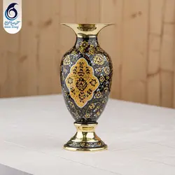 گلدان برنجی به سبک زرینه