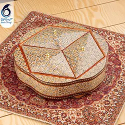 شکلات خوری خاتم کاری