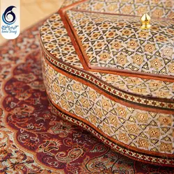 شکلات خوری خاتم کاری