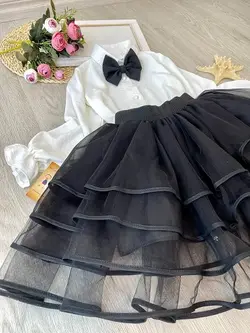 شومیز دامن  توری