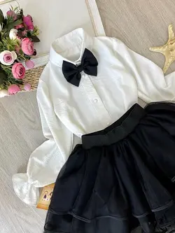 شومیز دامن  توری