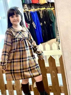 پیراهن دخترانه کشمیر