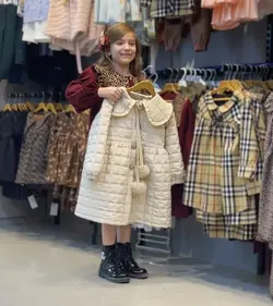 کاپشن پالتویی دخترانه