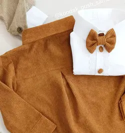 کت شلوار مخمل کبریتی