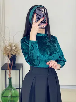 شوميز مخمل ليانا