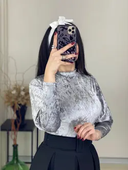 شوميز مخمل ليانا