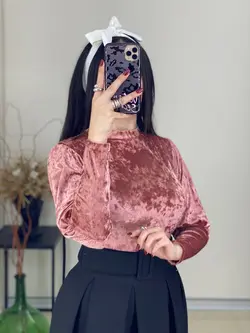 شوميز مخمل ليانا