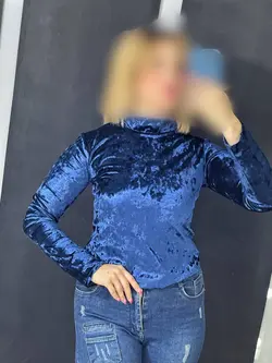 شوميز مخمل ليانا