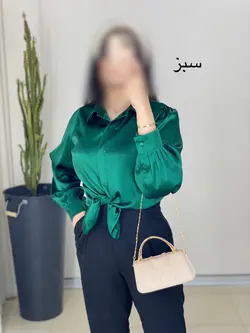 شومیز ساتن سانتیک