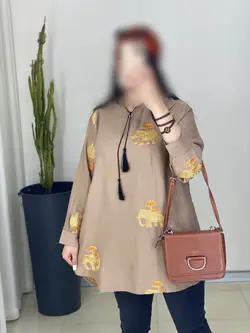 شوميز خامه دوزي طرح فيل