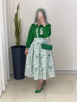 ست شومیز دامن مراکشی new