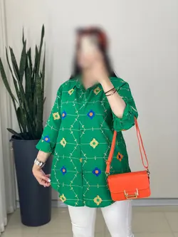 شومیز مانتویی مدل راحیل