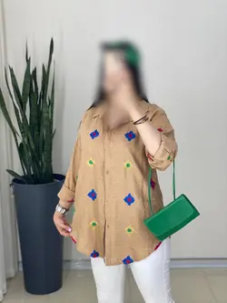 شومیز مانتویی مدل راحیل