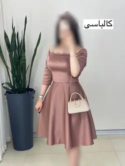 پیراهن ساتن سوین new