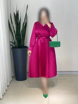 پیراهن ساتن لیانو