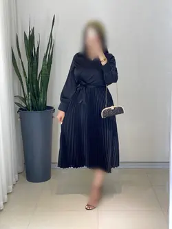 پیراهن ساتن لیانو