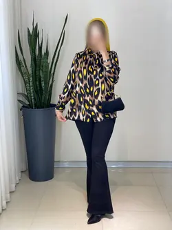 شوميز ساتن نرمين