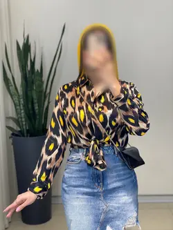 شوميز ساتن نرمين