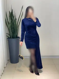 پیراهن مخمل نازلی