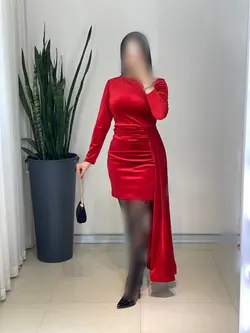 پیراهن مخمل نازلی