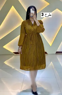 پیراهن میدی مدل مونیکا