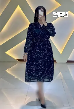 پیراهن میدی مدل مونیکا