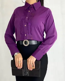 شومیز دانتل نگارین 0090