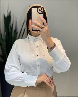 شومیز دانتل نگارین 0090