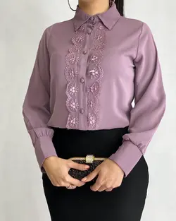 شومیز دانتل نگارین 0090