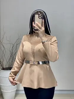 شومیز کتی مدل چکاوک