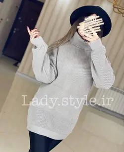 بافت بلند یقه شل