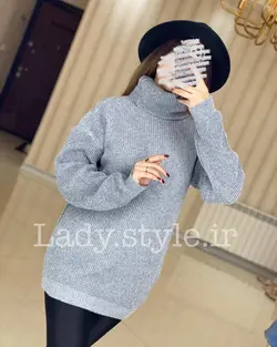 بافت بلند یقه شل