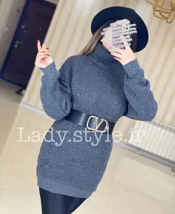 بافت بلند یقه شل