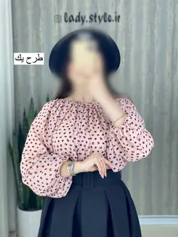 شومیز حریر استر دار مدل ترلان
