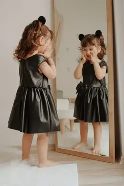سارافون زارا طرح چرم کد 3064