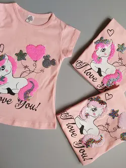 تیشرت پولک برگردان کد 2136