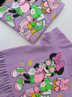 تیشرت کراپ و شلوار کوتاه میکی کد 3121