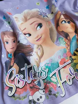 تیشرت کراپ و شلوار بگ السا کد 3140