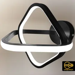 چراغ دیواری مدرن مدل مربع تو در تو