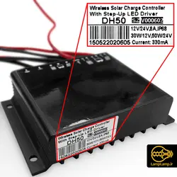 شارژ کنترلر پنل خورشیدی 8 آمپر 12/24 ولت