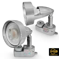 چراغ ریلی با سوکت سوزنی پایه کوتاه کریستال کپ