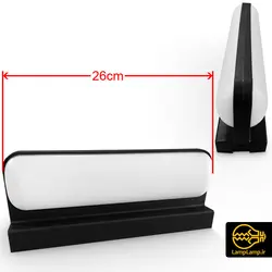 چراغ دیواری روکار دوطرفه 24 وات IP65 هالی استار