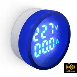 چراغ سیگنال ولت آمپر تابلویی گرد ETC