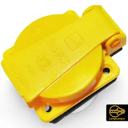 پریز تابلویی توکار درب دار 16 آمپر پارت الکتریک