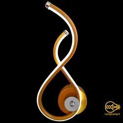 چراغ دیواری دکوراتیو مدرن خطی منحنی