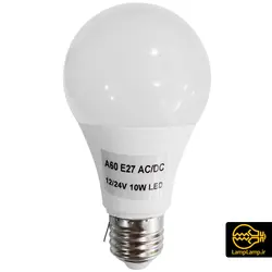 لامپ ال ای دی 12 ولت و 24 ولت 10 وات E27