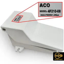 شیر پنوماتیک پدالی 4F210-08 برند ACO