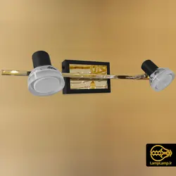 چراغ دیواری بالای روشویی ال ای دی دو شعله