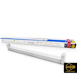 قاب لامپ مهتابی 8 تا 14 وات طول 30 سانت برند نور